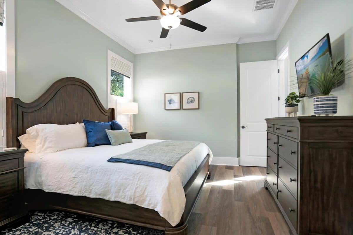 Blue House, Prime Location, Family Amenities, Bbq! Villa St. Augustine Exteriör bild