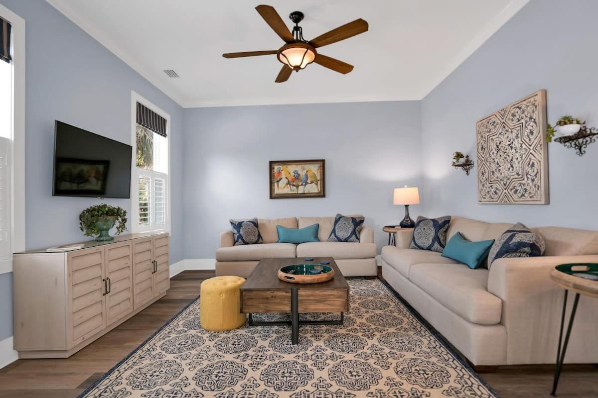 Blue House, Prime Location, Family Amenities, Bbq! Villa St. Augustine Exteriör bild