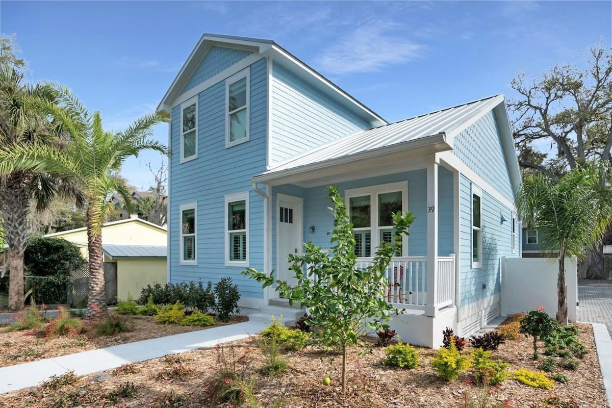 Blue House, Prime Location, Family Amenities, Bbq! Villa St. Augustine Exteriör bild